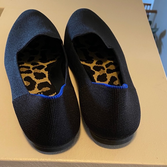 Rothy's Black and Blue Loafers - Picture 4 of 6